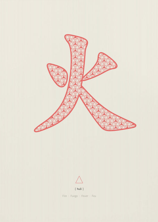 Fire | 火 | Huo | Poster
