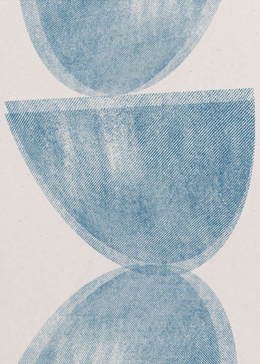 Blue Sphere Balance | Canvas