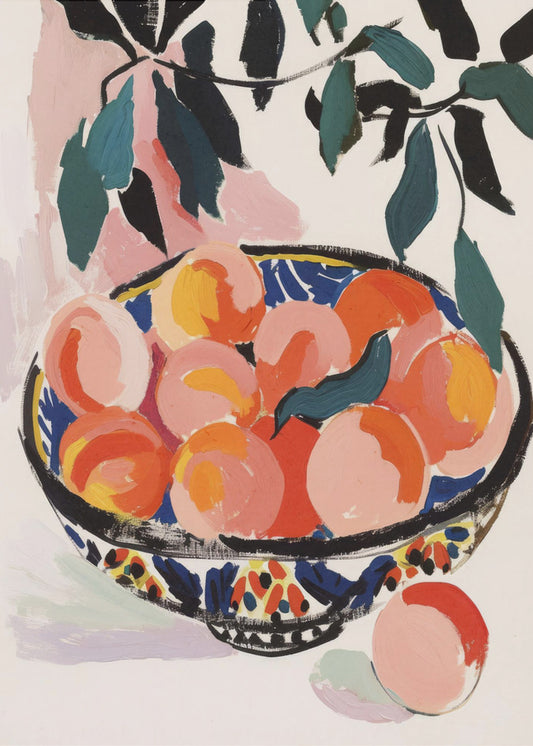 Bunte Obstschale | Poster