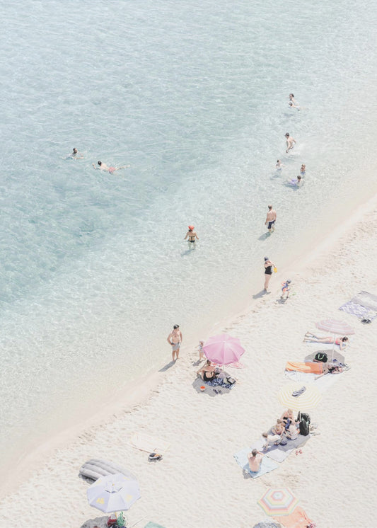 Aerial beach view 2 | Poster
