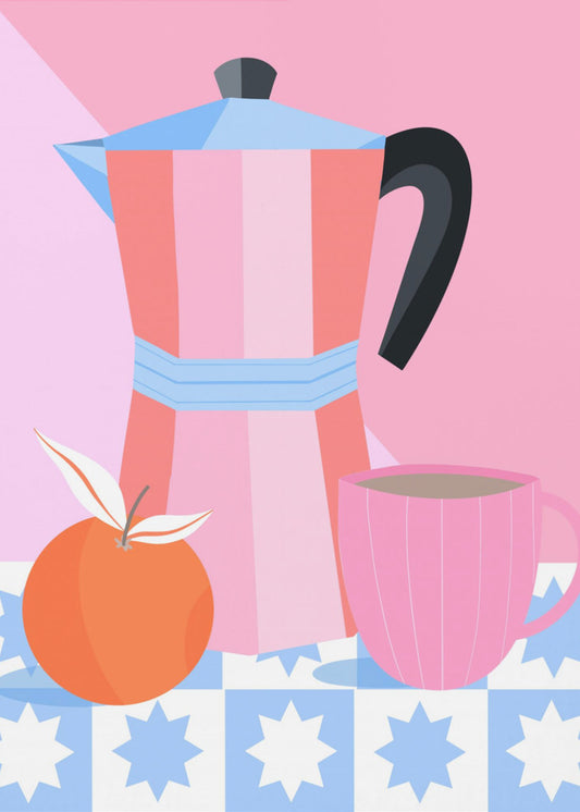 Still Life with Moka Pot | Canvas