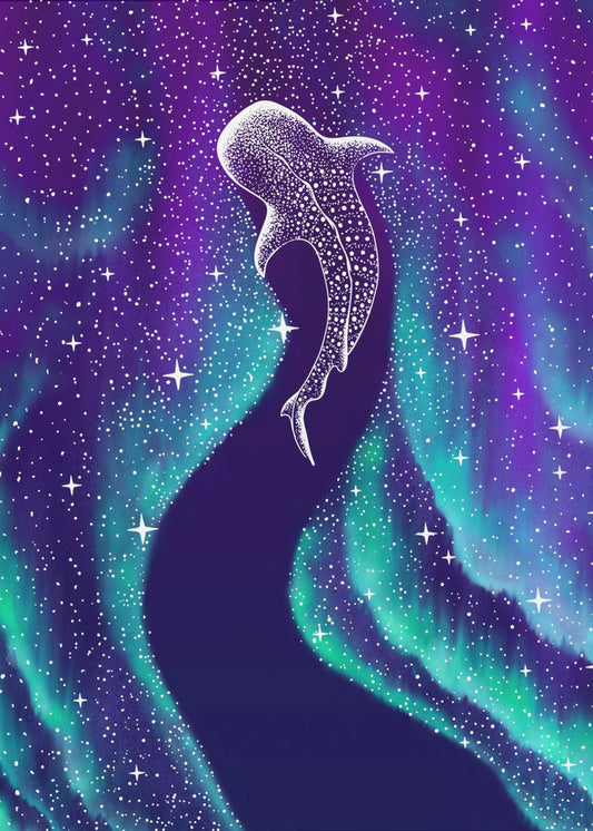Star Eater In Northern Lights | Poster