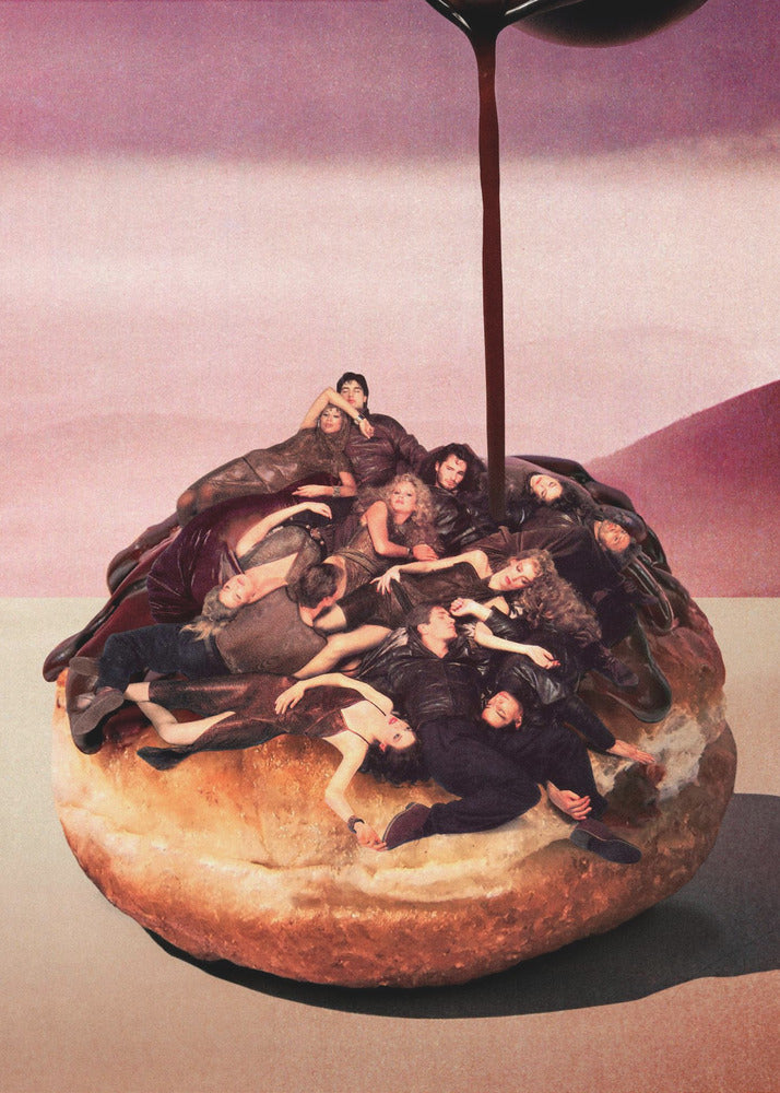 Surrealer dekadenter Donut | Poster