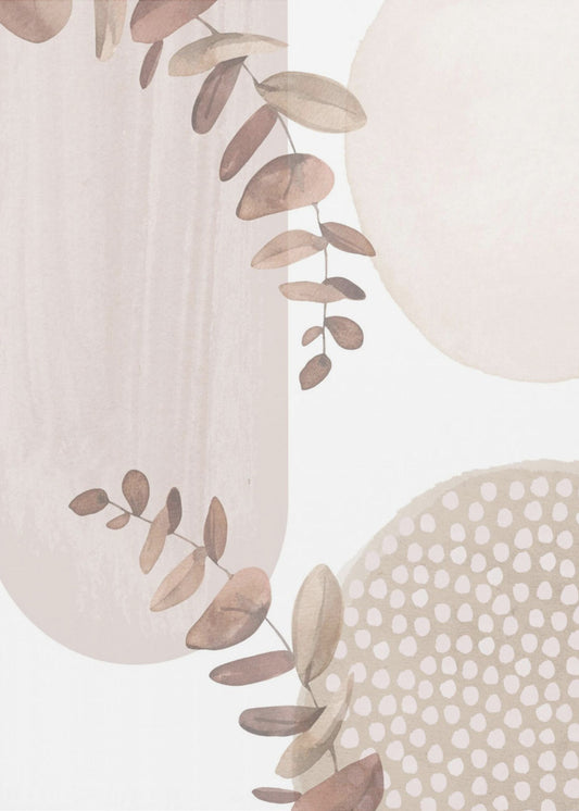Boho in Neutral 3 | Leinwand
