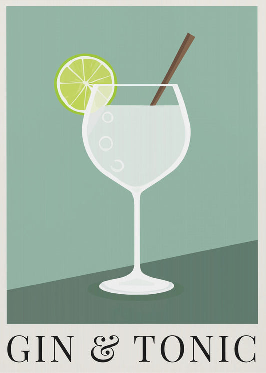 Gin &amp; Tonic | Leinwand