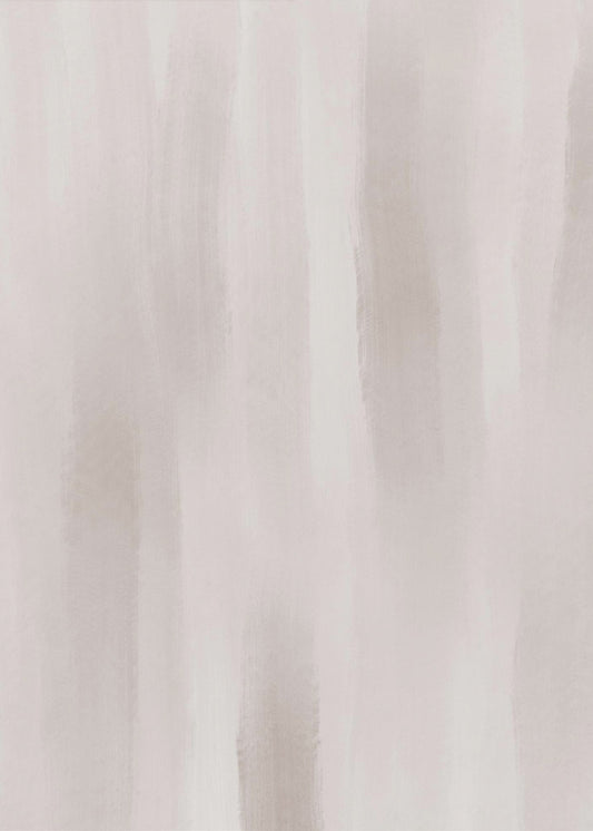 Beige Pinselstriche auf gedämpftem Hintergrund | Leinwand