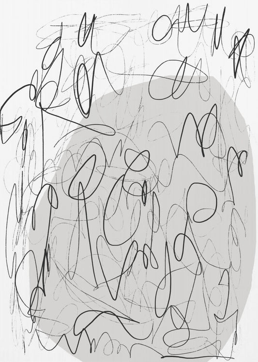 Chaotischer Wirbelwind | Leinwand