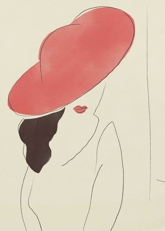 Red Hat Elegance | Leinwand