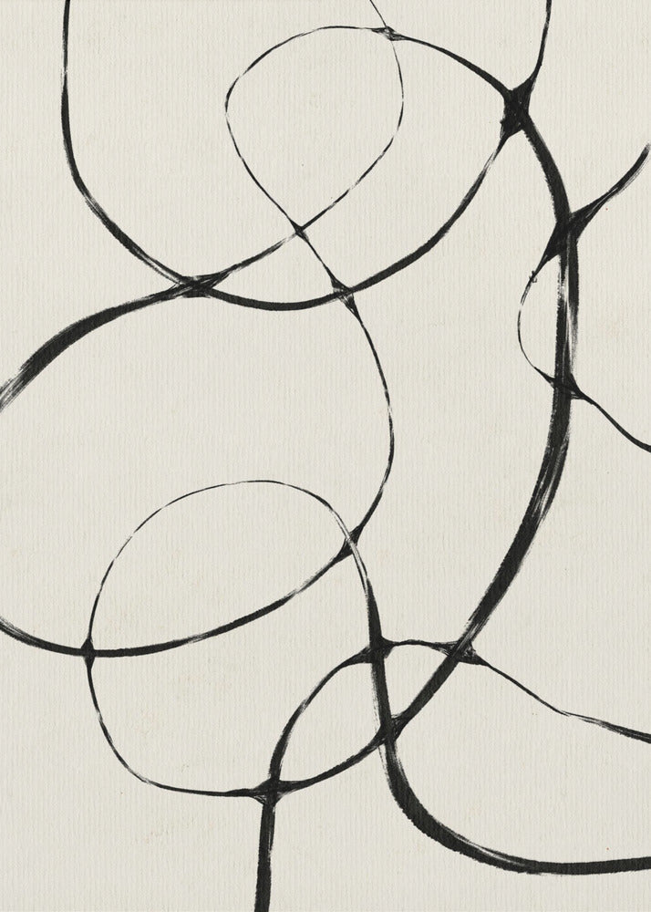 Verschlungene Linien | Poster