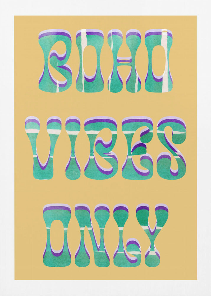Nur Boho-Vibes | Poster