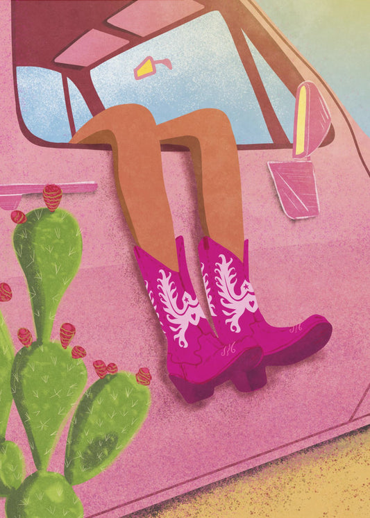 Cowgirl | Leinwand
