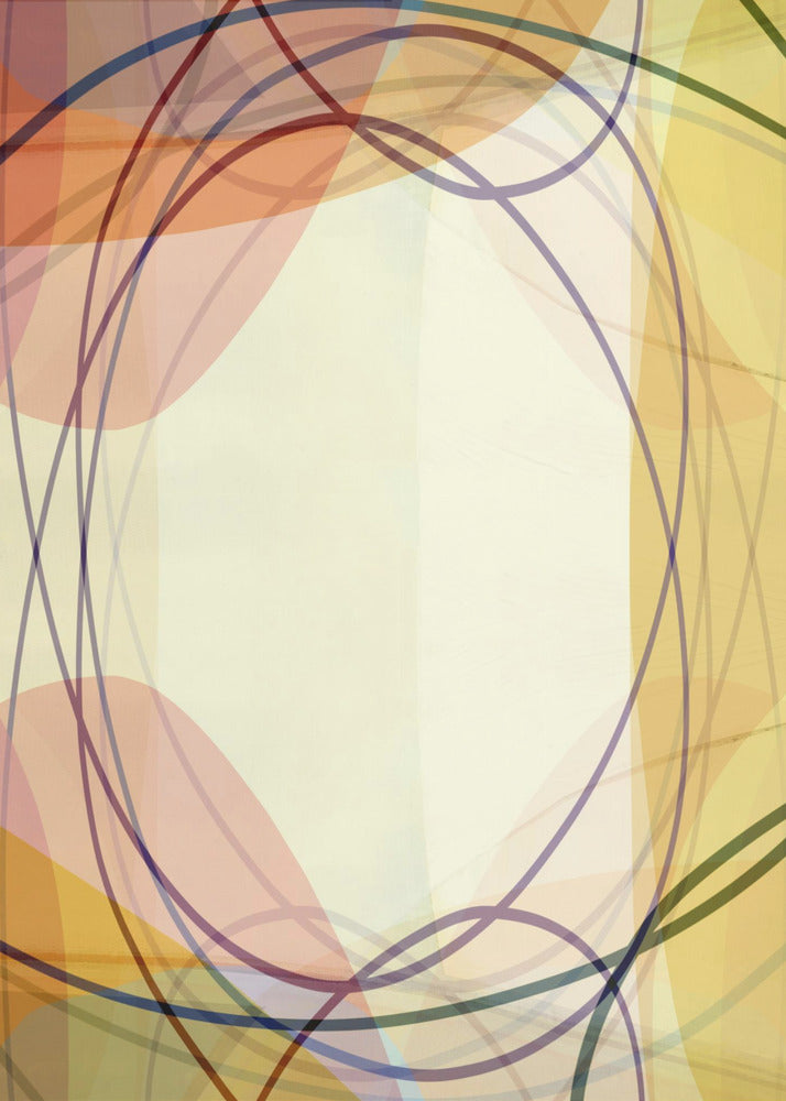 Sandrosa Farbtöne Abstrakt 2 | Poster