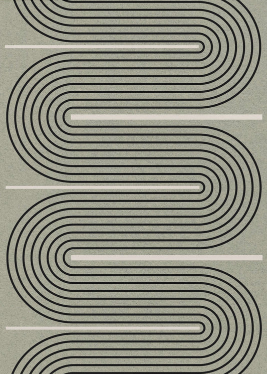 Curved Pathways | Canvas