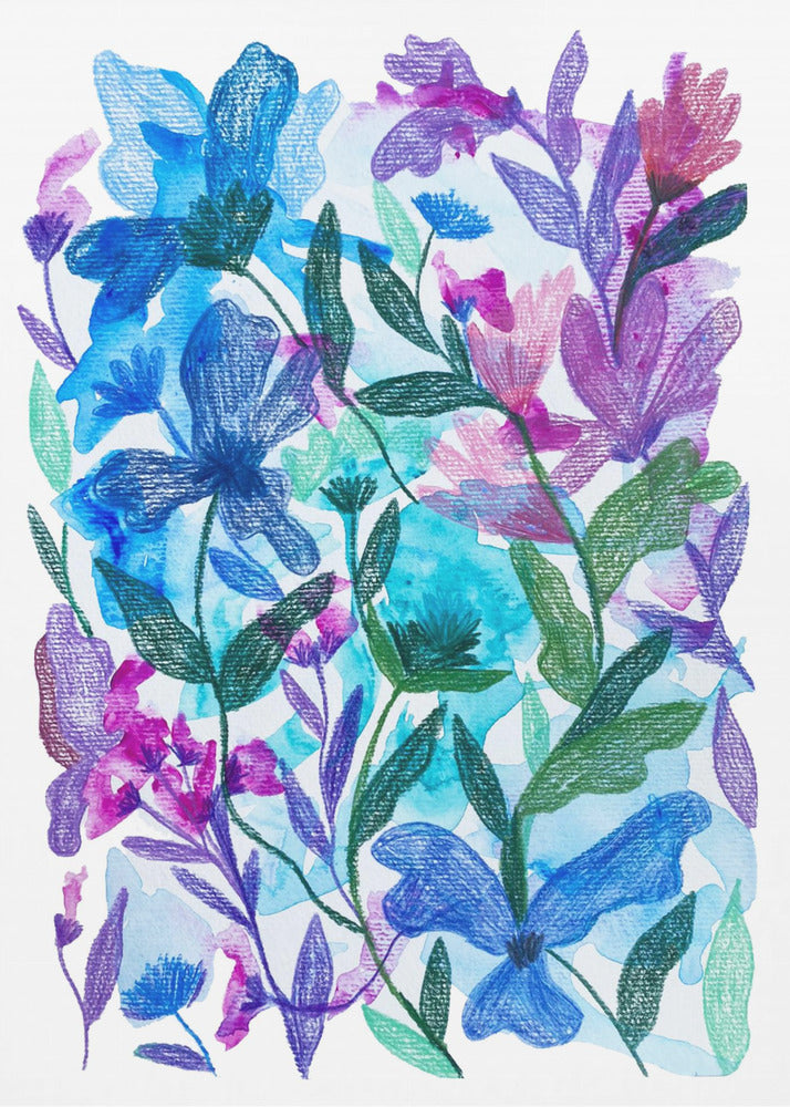 Floraler Sommertraum | Leinwand