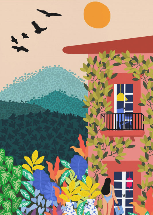 Sommerhaus | Leinwand