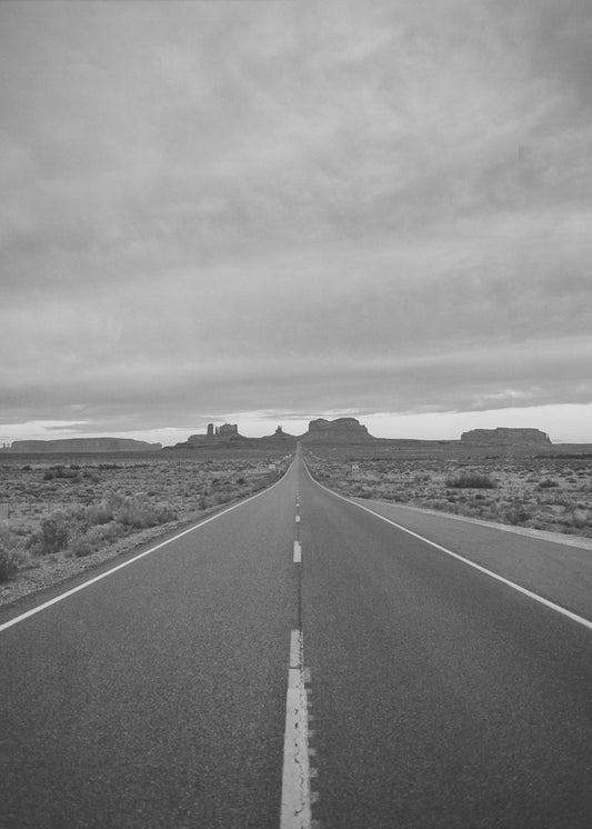 Monochromes Monument Valley II | Poster