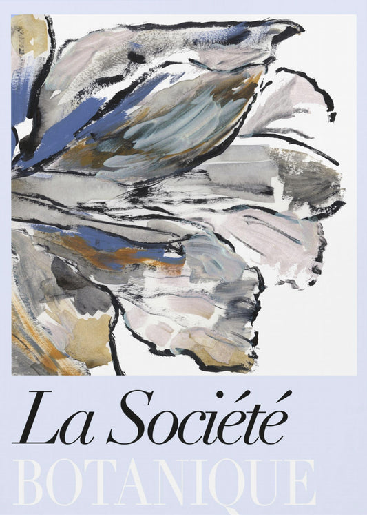 La Société Botanique Blueflower | Leinwand