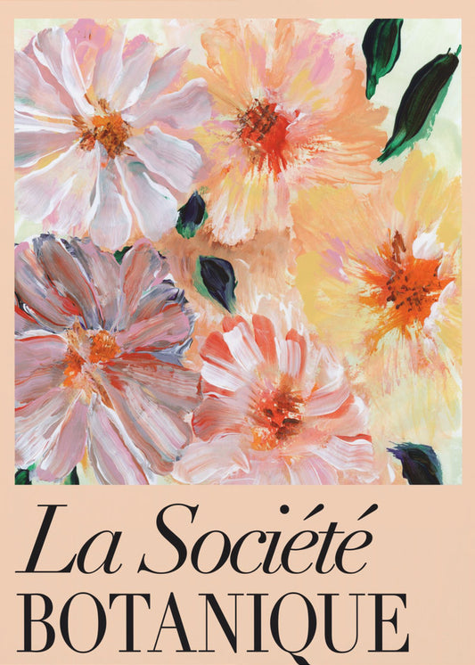 La Société Botanique Pfirsichblüten | Poster
