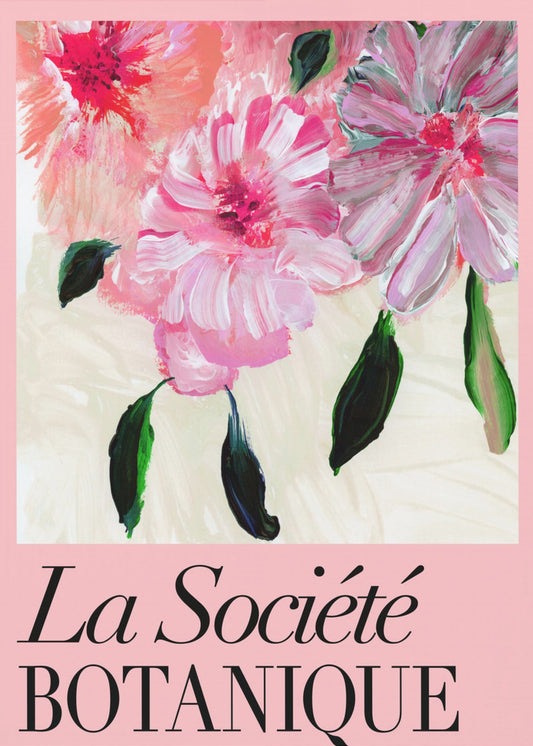 La Société Botanique Rosa Blumen | Poster