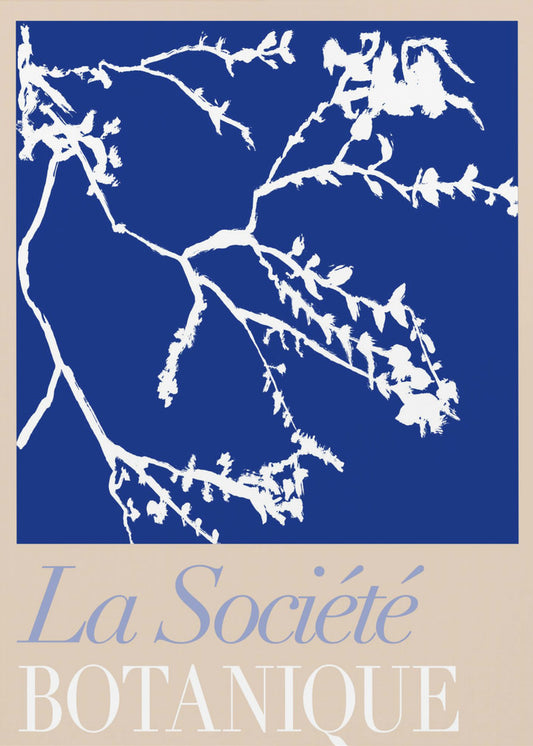 La Société Botanique Weiße Blume 2 | Poster