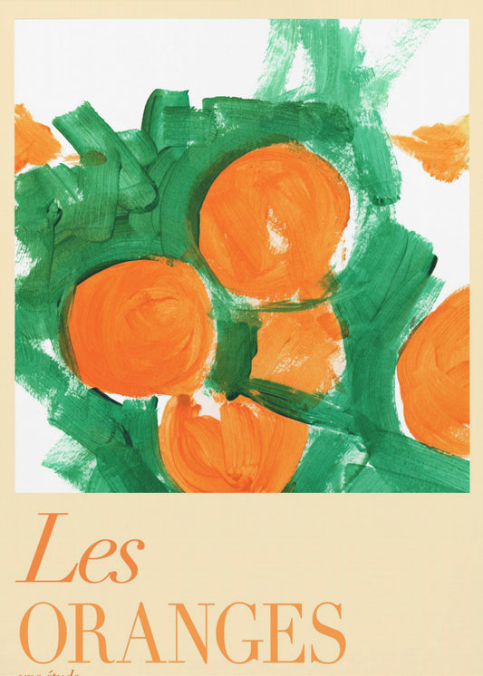 Les Oranges Une Étude 1 | Poster