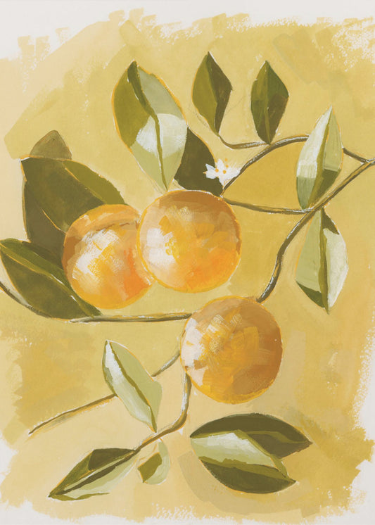 Orangenbaum | Leinwand