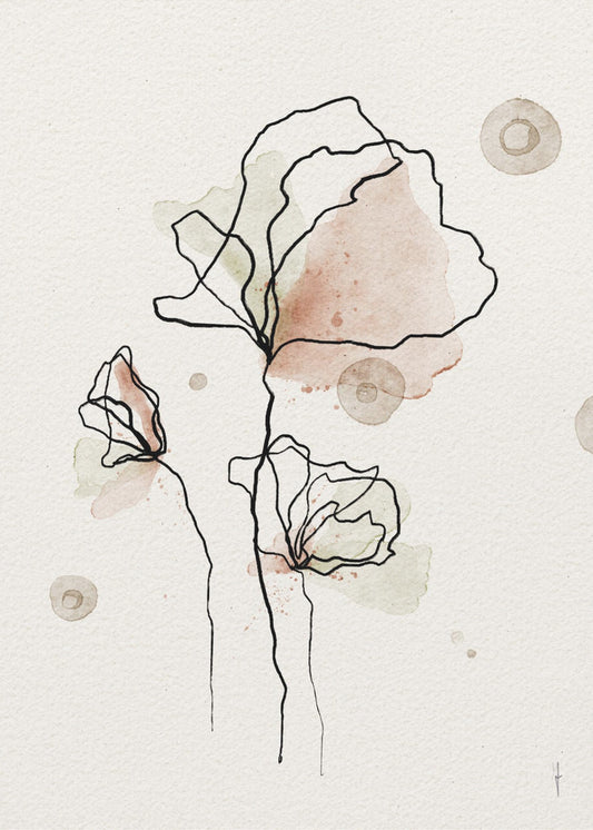 Wunderliche Blüten | Leinwand