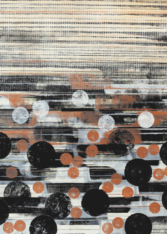 Rhythmic Dotscape | Canvas