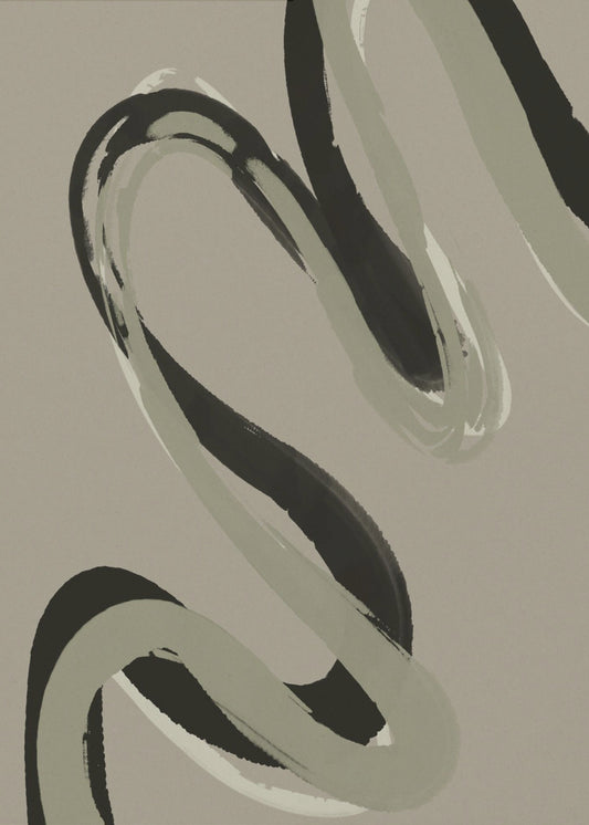 Eleganter Wirbel | Poster