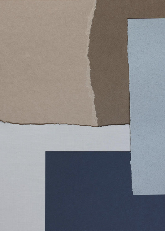 Zerrissenes Papier 6 | Leinwand
