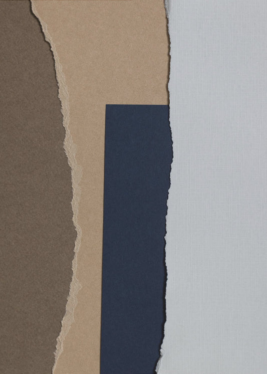 Zerrissenes Papier 4 | Leinwand