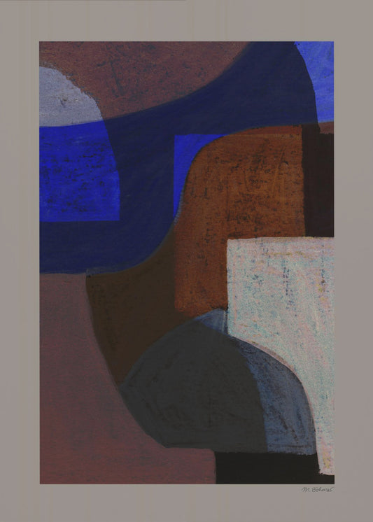 Chalks and Shapes 7 | Canvas