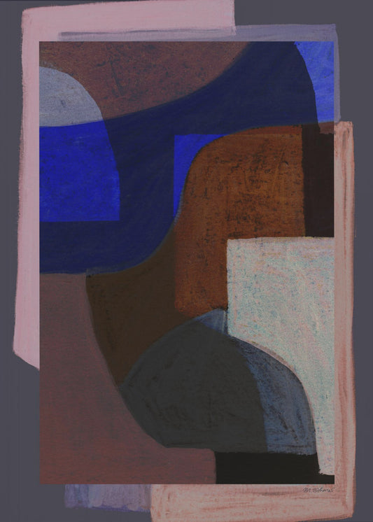 Chalks and Shapes 7X | Canvas