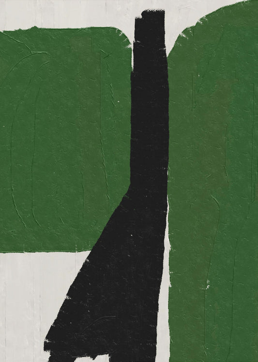 Grüne Kluft | Leinwand