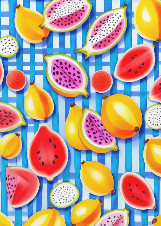 Tropischer Fruchtpop | Poster