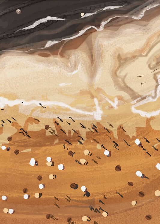 Kaffeestrand | Poster