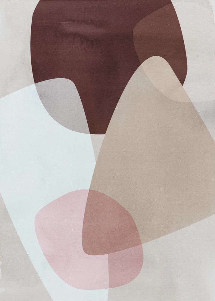 Mareike Böhmer Grafik 150c Rot | Leinwand