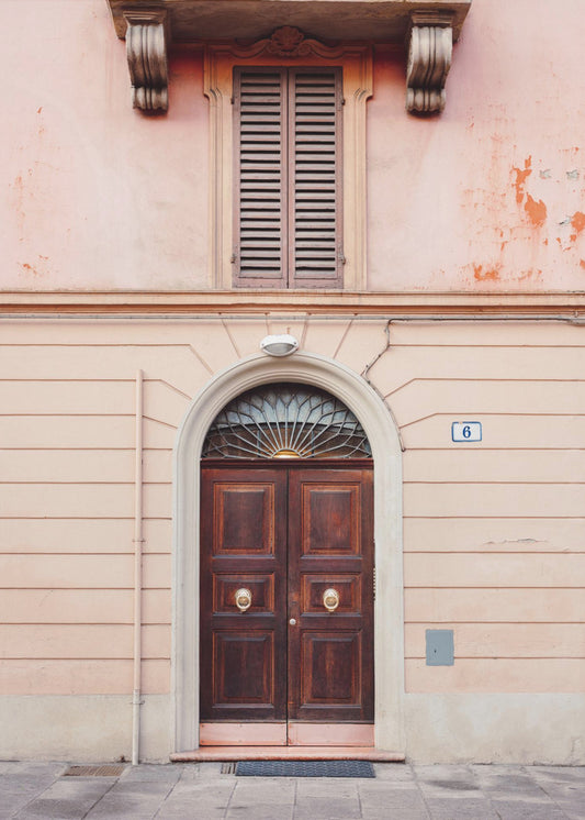 Bologna in Pink | Italien Reisefotografie | Poster