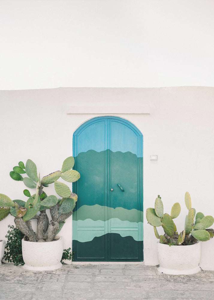 Die Ostuni-Tür | Leinwand