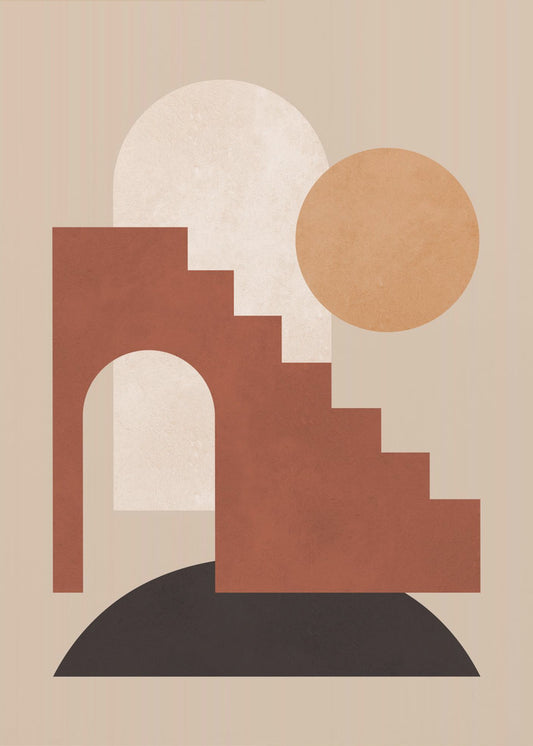 Geometrische Komposition 4 | Poster