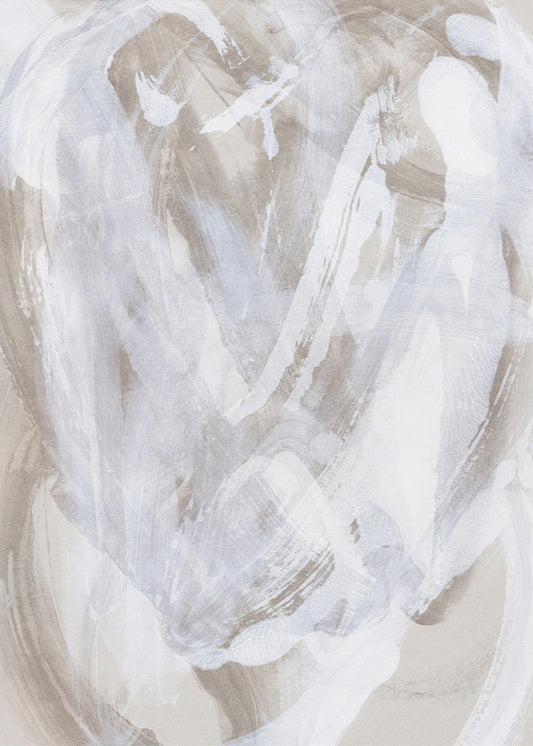 Abstrakte Pinselstriche 146 | Poster