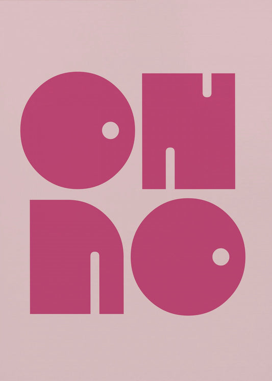 Fettgedruckte Typografie | Leinwand