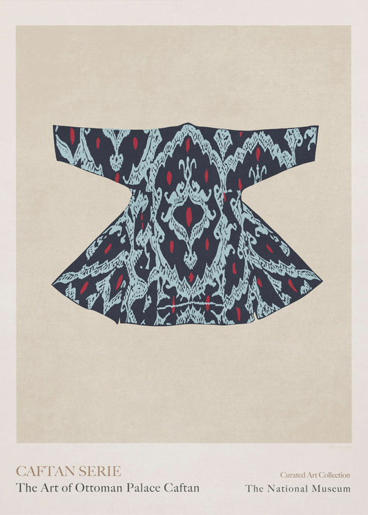 Verzierter osmanischer Kaftan | Leinwand