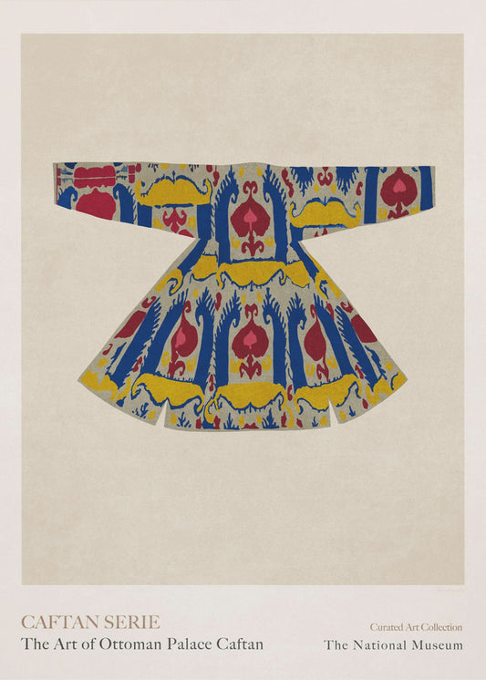 Verzierter osmanischer Kaftan | Leinwand