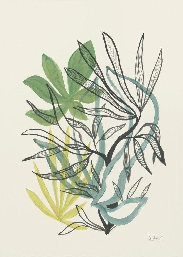 Laub Nr. 4 | Poster