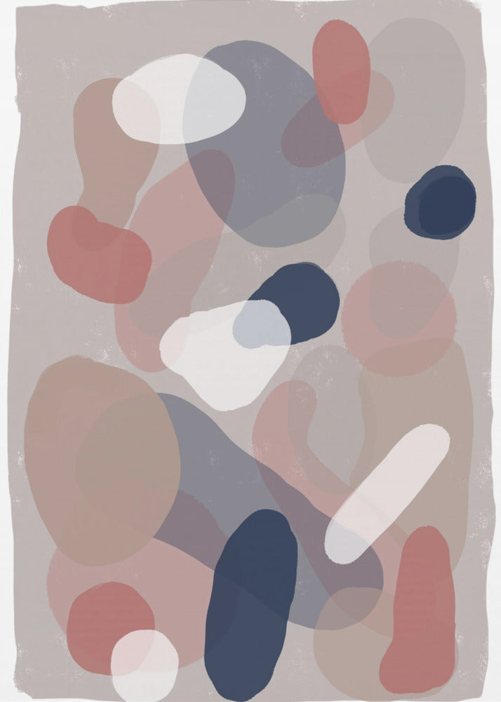 Abstrakte Kieselsteine 2 | Poster