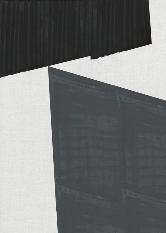 Gezackte Kante Abstrakt 1 | Poster