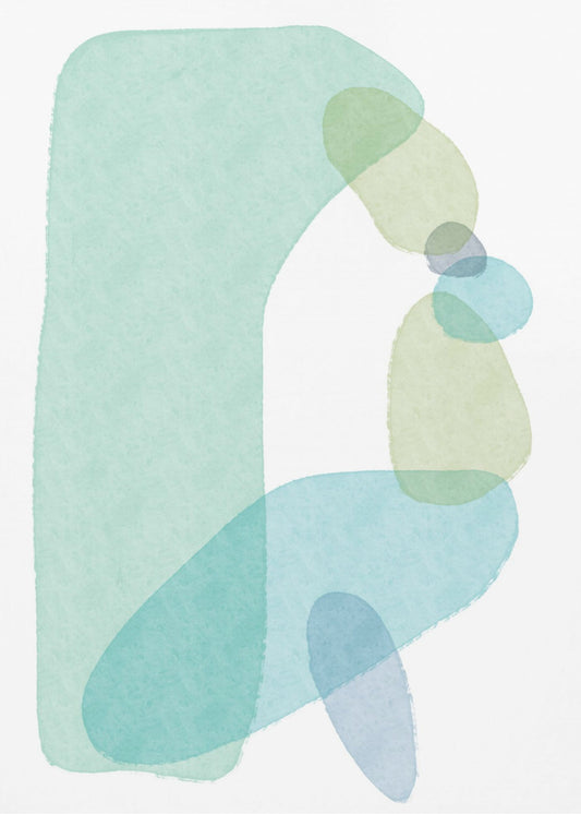 Pastellkleckse 2 | Poster