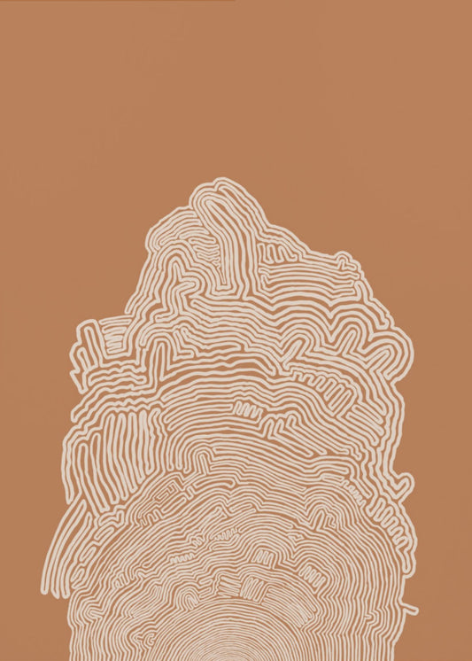 Abstrakt Braun | Poster