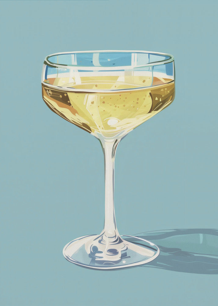 Champagner - Jolly and Dash | Leinwand